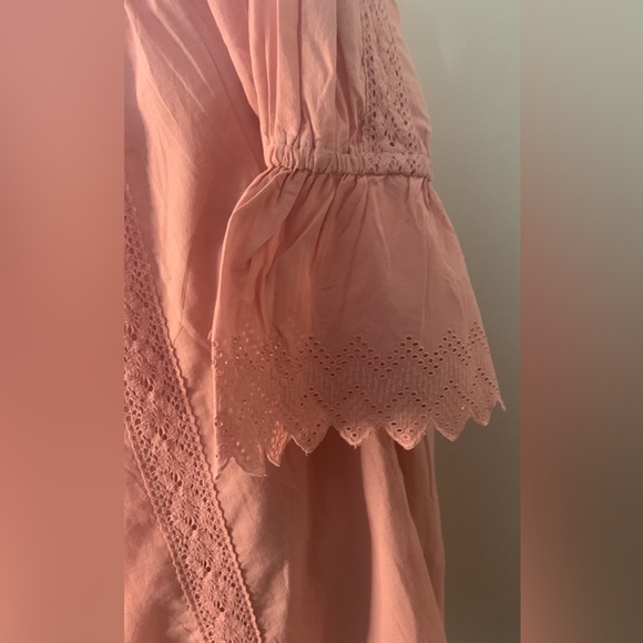 x REVOLVE Isabella Dress Tularosa Color: Blush Size: L Brand New NWOT - Picture 7 of 9